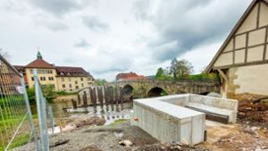 Behelfsbrücke: Neubau geht nicht voran